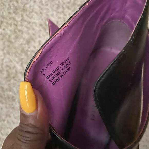 Black casual heels - Picture 4 of 5